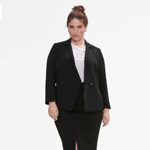 M.M. LaFleur The Wells Jacket Blazer Black